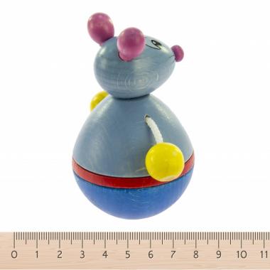 nic Wooden push-and-pull toy Rocking Mouse