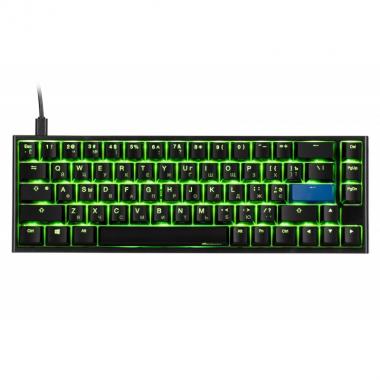 Ducky One 2 SF, Cherry Silent Red, RGB LED, UA/RU, Black-White