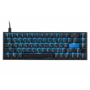 Ducky One 2 SF, Cherry Silent Red, RGB LED, UA/RU, Black-White