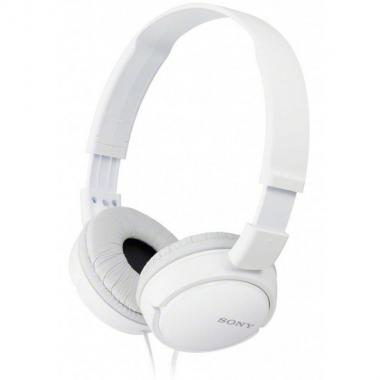 Sony MDR-ZX110AP On-ear Mic White Headphones
