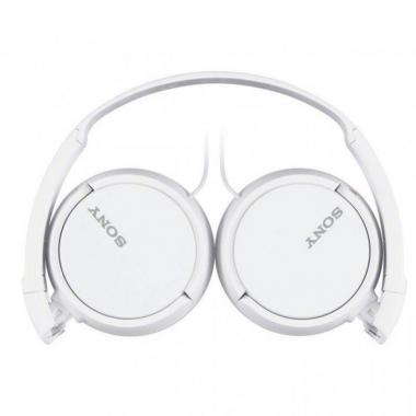 Sony MDR-ZX110AP On-ear Mic White Headphones
