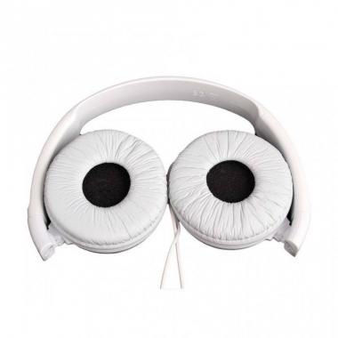 Sony MDR-ZX110AP On-ear Mic White Headphones