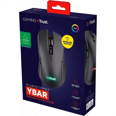 Trust Mouse GXT 923 YBAR WL Black
