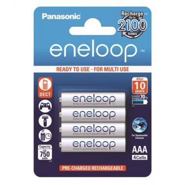Panasonic Eneloop AAA[750 4BP mAh NI-MH]