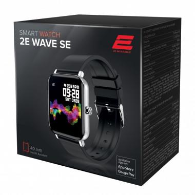 2E Watch Wave 40 mm Silver