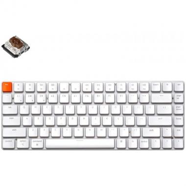 Keychron Клавиатура K3 84 Key Gateron Brown WL UA White