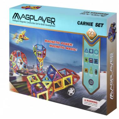 MagPlayer Конструктор магнітний 72 од. (MPB-72)