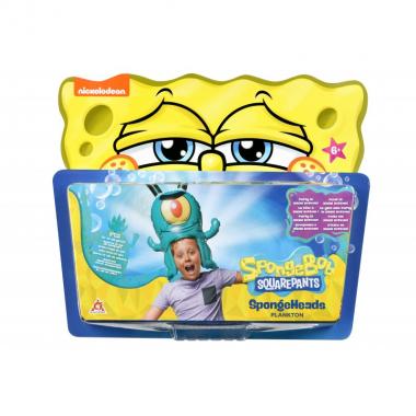 Sponge Bob Іграшка-головний убір SpongeHeads SpongeBob Plankton