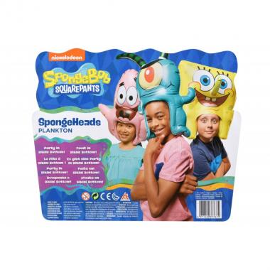 Sponge Bob Іграшка-головний убір SpongeHeads SpongeBob Plankton