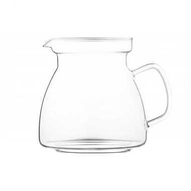 Termisil Tea pot Maja, 1250ml, barrel, borosilicate glass+plastic, lime