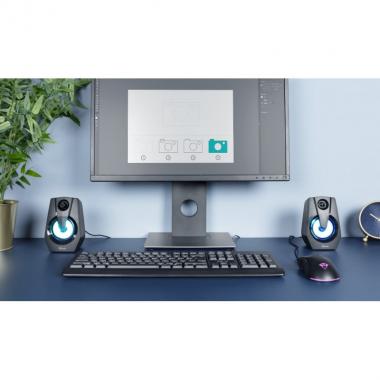 Trust 2.0 Ziva RGB Illuminated Black