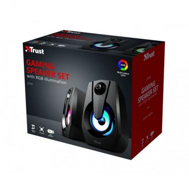 Trust 2.0 Ziva RGB Illuminated Black