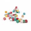 Janod Cube puzzle - Letters and numbers (40 pcs.)