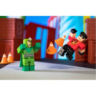 Roblox Игровая коллекционная фигурка Environmental Set Heroes of Robloxia, набор 8 шт.
