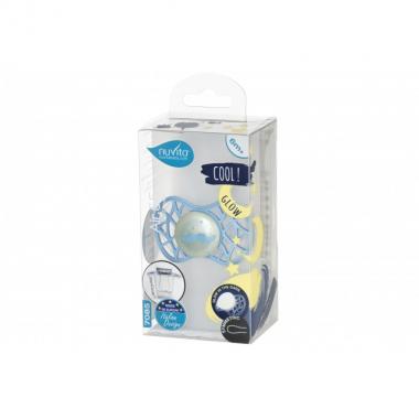 Nuvita Пустушка Air55 Cool 6m+ симетрична (світиться в темряві)[NV7085GDB]