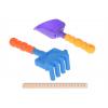 Same Toy Набор для игры с песком с Воздушной вертушкой (синее ведро) (8 шт.)