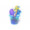 Same Toy Набор для игры с песком с Воздушной вертушкой (синее ведро) (8 шт.)