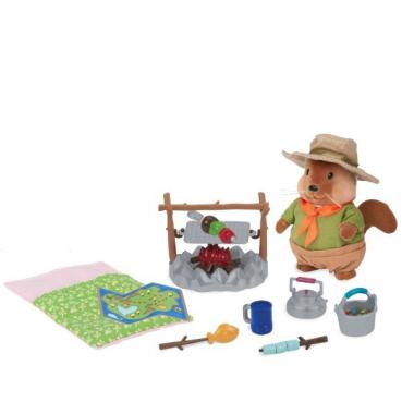 Li`l Woodzeez Playset - Camping