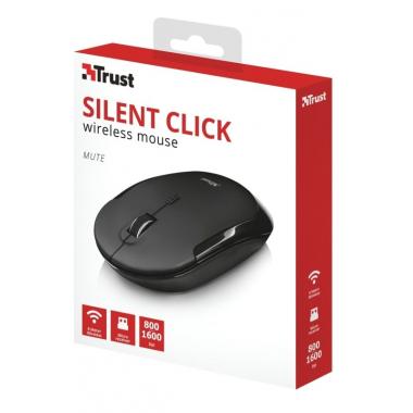 Trust Mute Silent Click WL Black