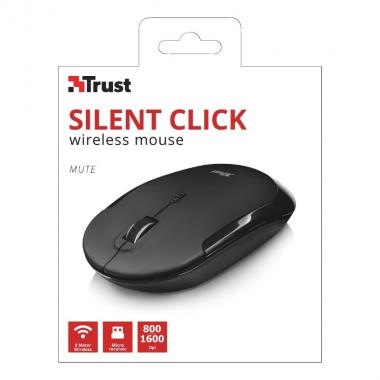 Trust Mute Silent Click WL Black