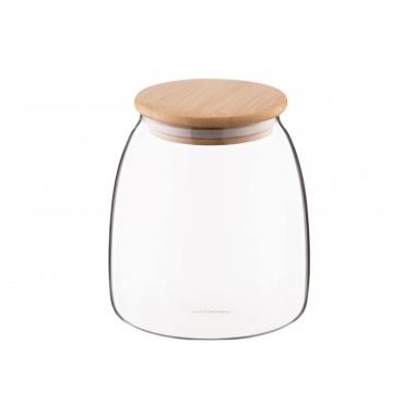 ARDESTO Jar Fresh Classic 1000 ml, glass, bamboo