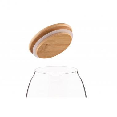 ARDESTO Jar Fresh Classic 1000 ml, glass, bamboo