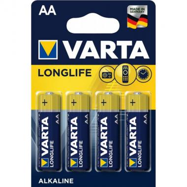 VARTA LONGLIFE AA BLI 4 ALKALINE