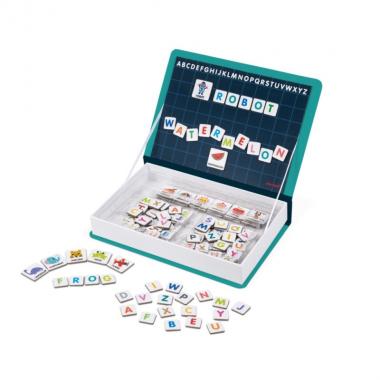 Janod Magnetic book - English alphabet