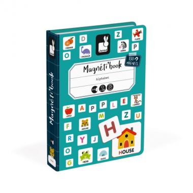 Janod Magnetic book - English alphabet