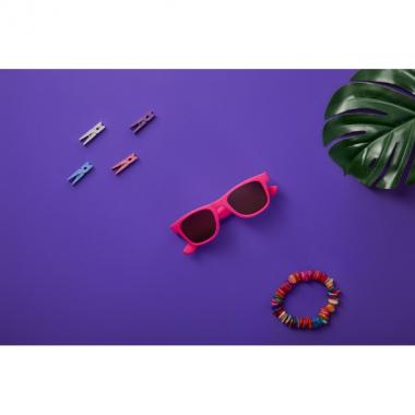 Koolsun Дитячі сонцезахисні окуляри неоново-рожеві серії Wave (Розмір: 1+)