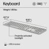 HP Клавіатура 970 Programmable BT/WL UKR White