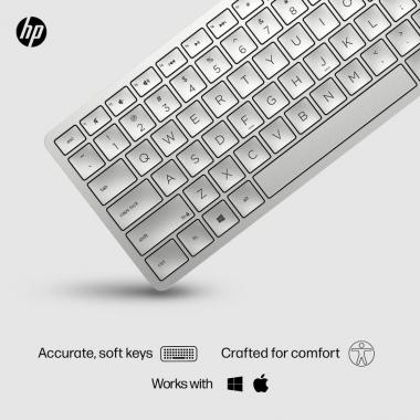 HP Клавіатура 970 Programmable BT/WL UKR White