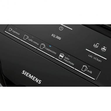 Siemens Coffee machine 1.4L, auto capuchino maker, black