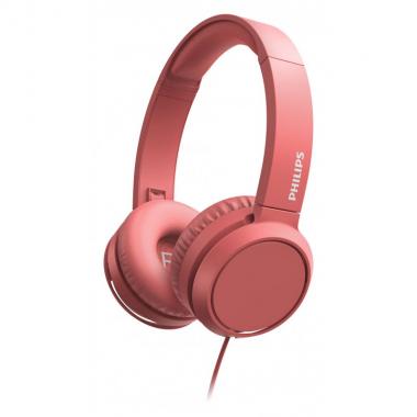 Philips TAH4105 On-ear Mic[TAH4105RD]