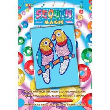 Sequin Art Набір для творчості Папуги нерозлучники