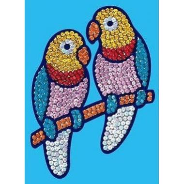 Sequin Art Набір для творчості Папуги нерозлучники