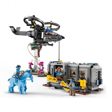 LEGO Конструктор Avatar Горы Аллилуйя: 26-й участок и грузовой конвертоплан «Самсон»