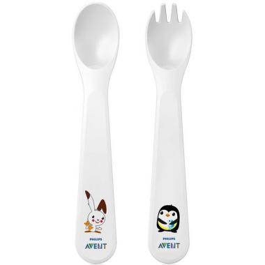 Avent Набор Вилка и ложка 12+