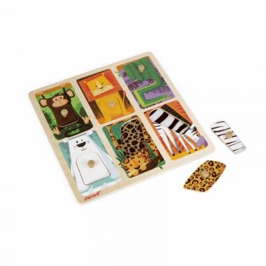Janod Puzzle Zoo Animals