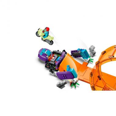 LEGO Конструктор City Stuntz Каскадерская петля «Удар Шимпанзе»