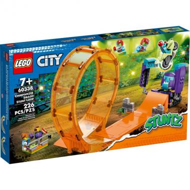 LEGO Конструктор City Stuntz Каскадерская петля «Удар Шимпанзе»