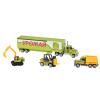 Same Toy Toy car set Diecast Truck with tractors