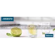 ARDESTO Набір стопок Salerno 45 мл, 6 шт., скло