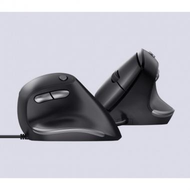 Trust Mouse Bayo Vertical ergonomic ECO BLACK