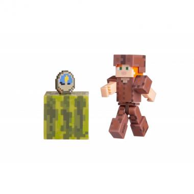 Minecraft Колекційна фігурка Alex in Leather Armor серія 4