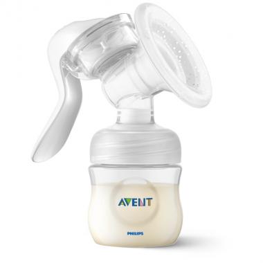 Avent Ручний молоковідсмоктувач з пляшкою 115мл
