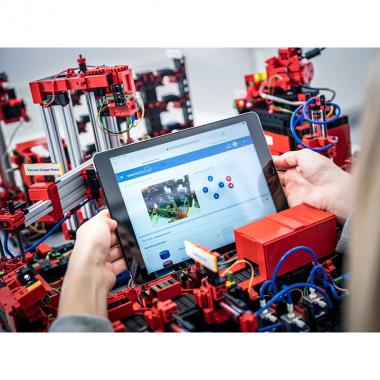 fischertechnik Конструктор Trainingsmodelle Factory Industry 4.0 с платой подключения к ПЛК