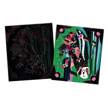 Janod Scratch Art Horses and Unicorns