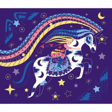 Janod Scratch Art Horses and Unicorns