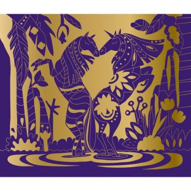 Janod Scratch Art Horses and Unicorns